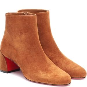 Louboutin Turela 55 boots Ecureuil RETAIL 1,095